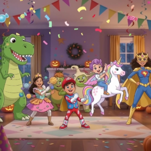 Magical Transformation Halloween invitation for ages 6 to 12