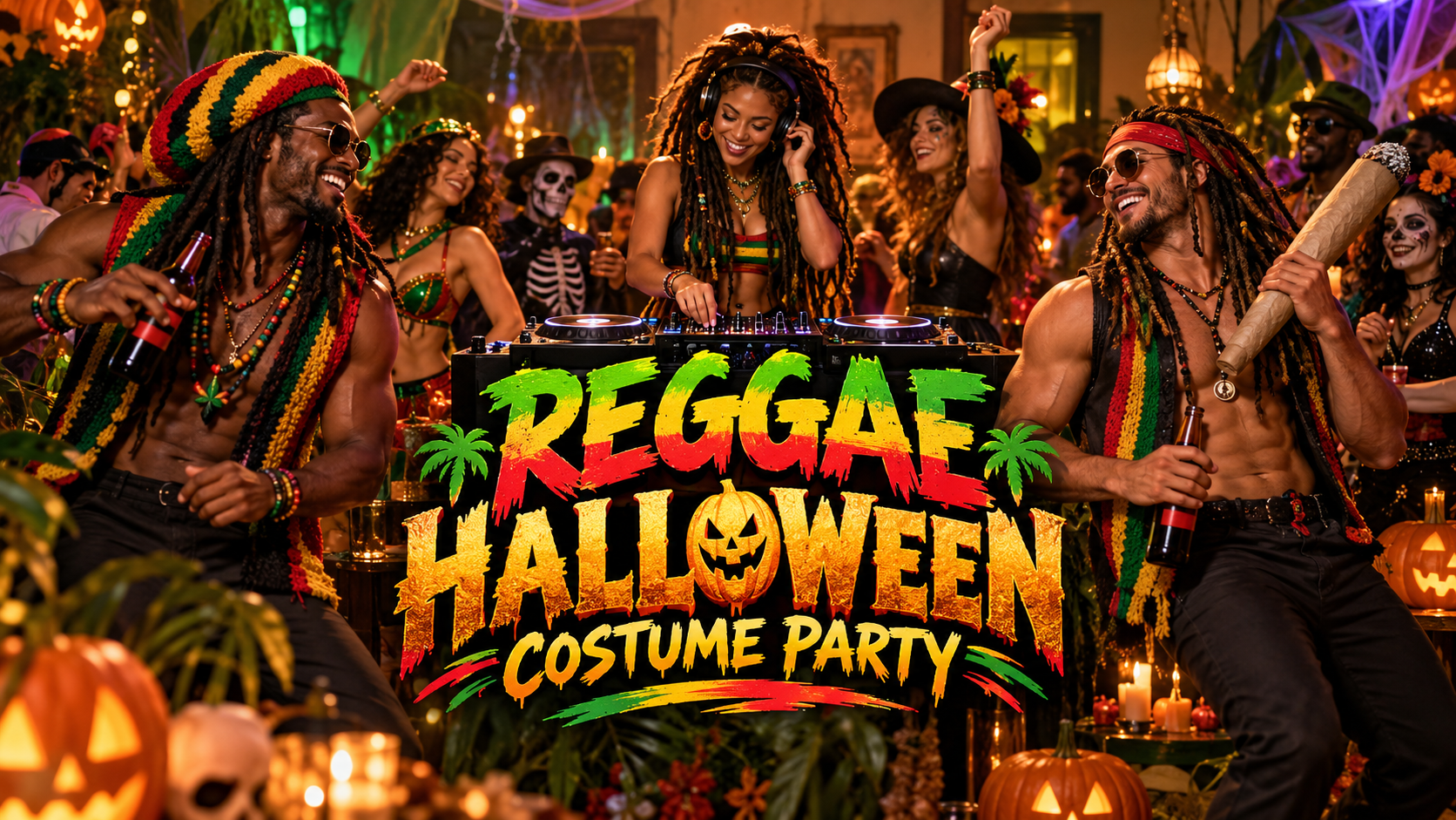Reggae Halloween Costume Party